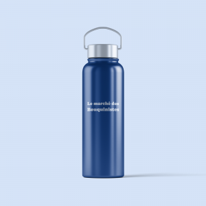 Photo de notre gourde bleu marine