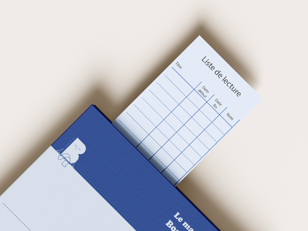 Marque page dans un livre