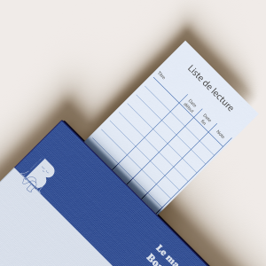 Marque page dans un livre