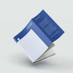 Livre ouvert avec visuel couverture et revers gauche